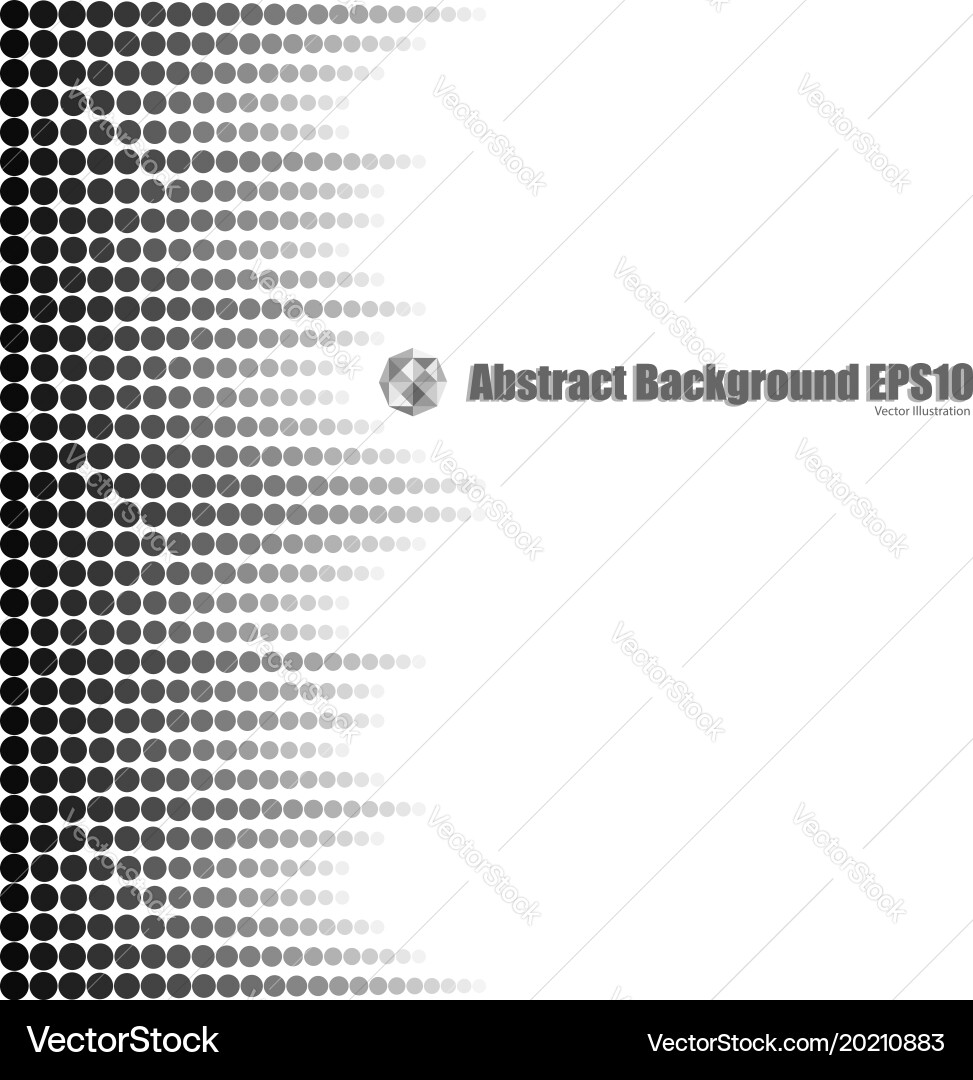 Gradient Dot Seamless Background vector image