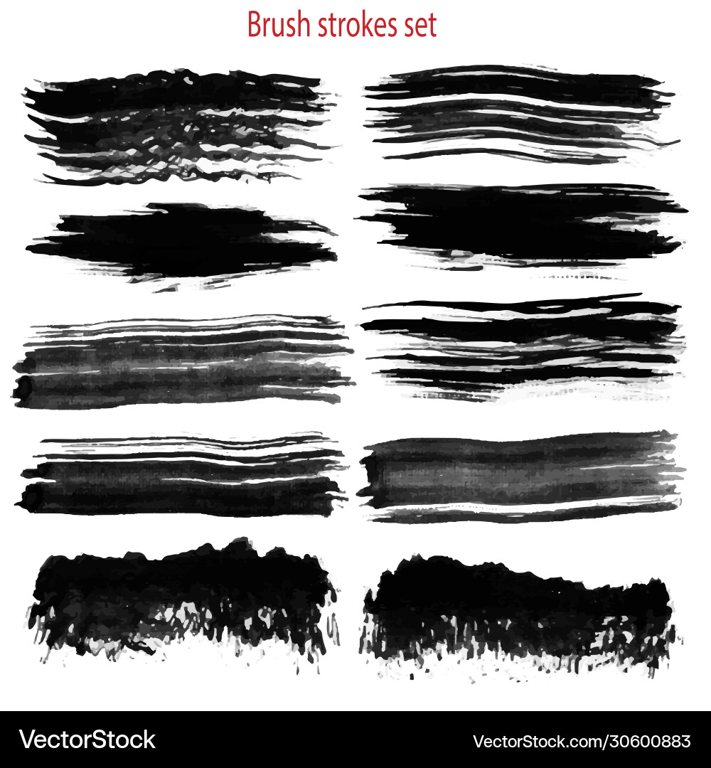 Grungy textures set Grungy textures set vector image