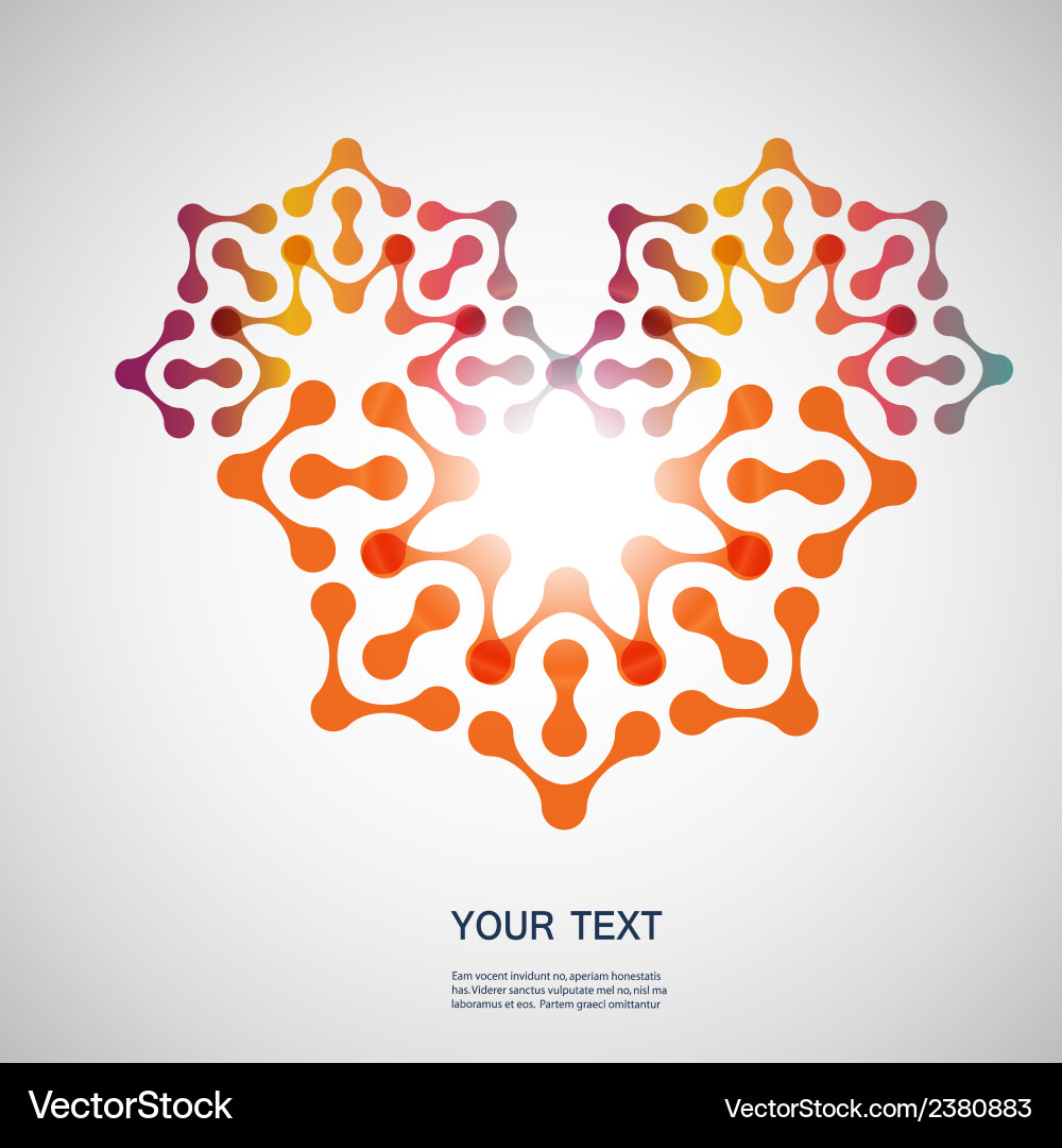 Modern technological color pattern eps Vector Image
