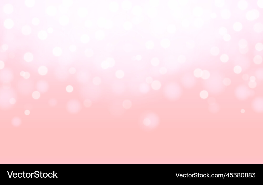 Pink Bokeh Sparkle Abstract Background vector image