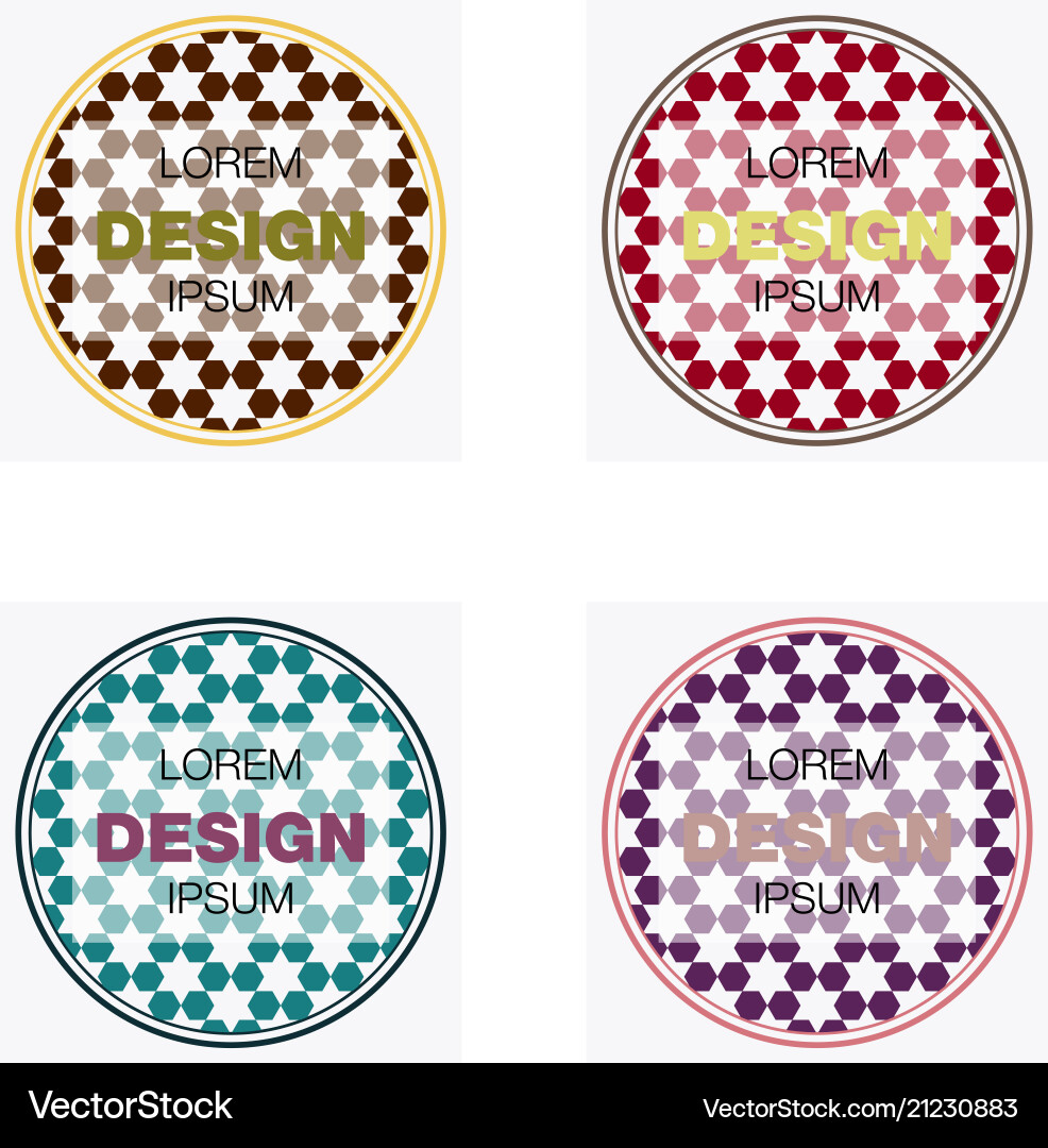 Set of abstract background texture design bright Set of abstract background texture design bright vector image