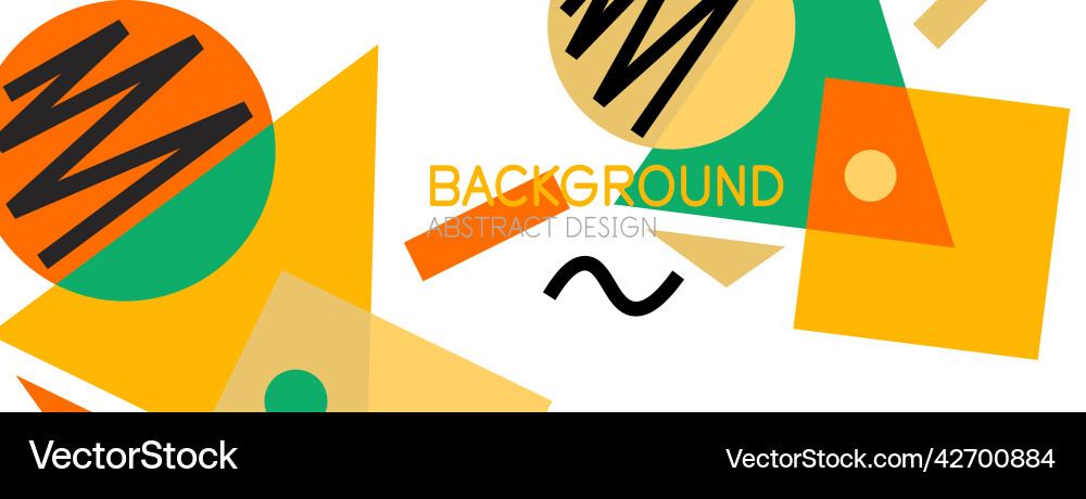 Abstract background with blocks lines geometric Abstract background with blocks lines geometric Vector Image