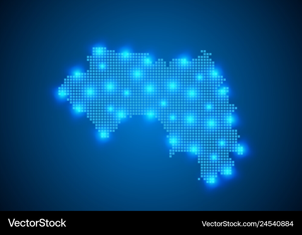 Abstract blue background with map internet line Abstract blue background with map internet line Vector Image