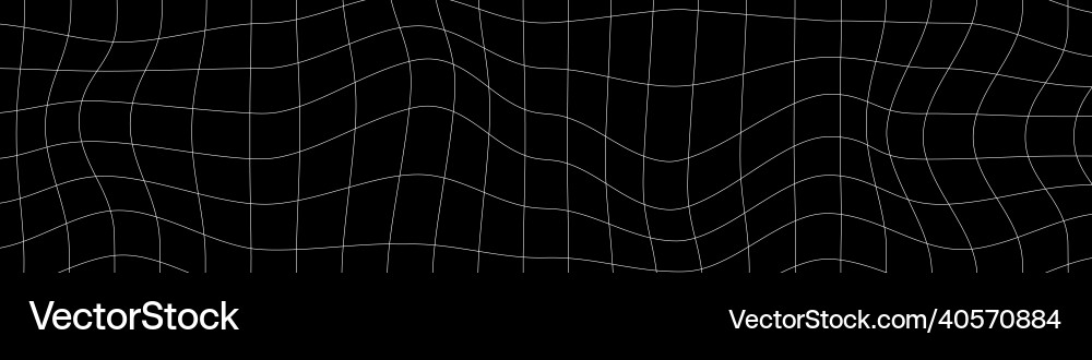 Abstract distorted grid Abstract distorted grid vector image