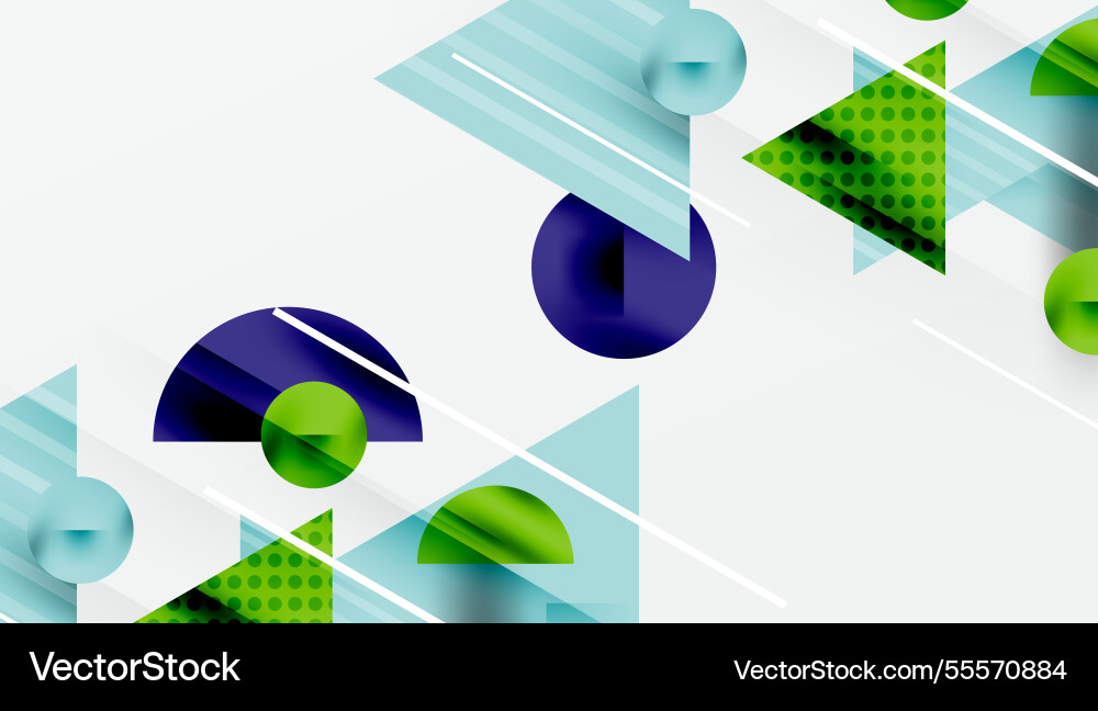 Modern abstract design with overlapping Modern abstract design with overlapping Vector Image