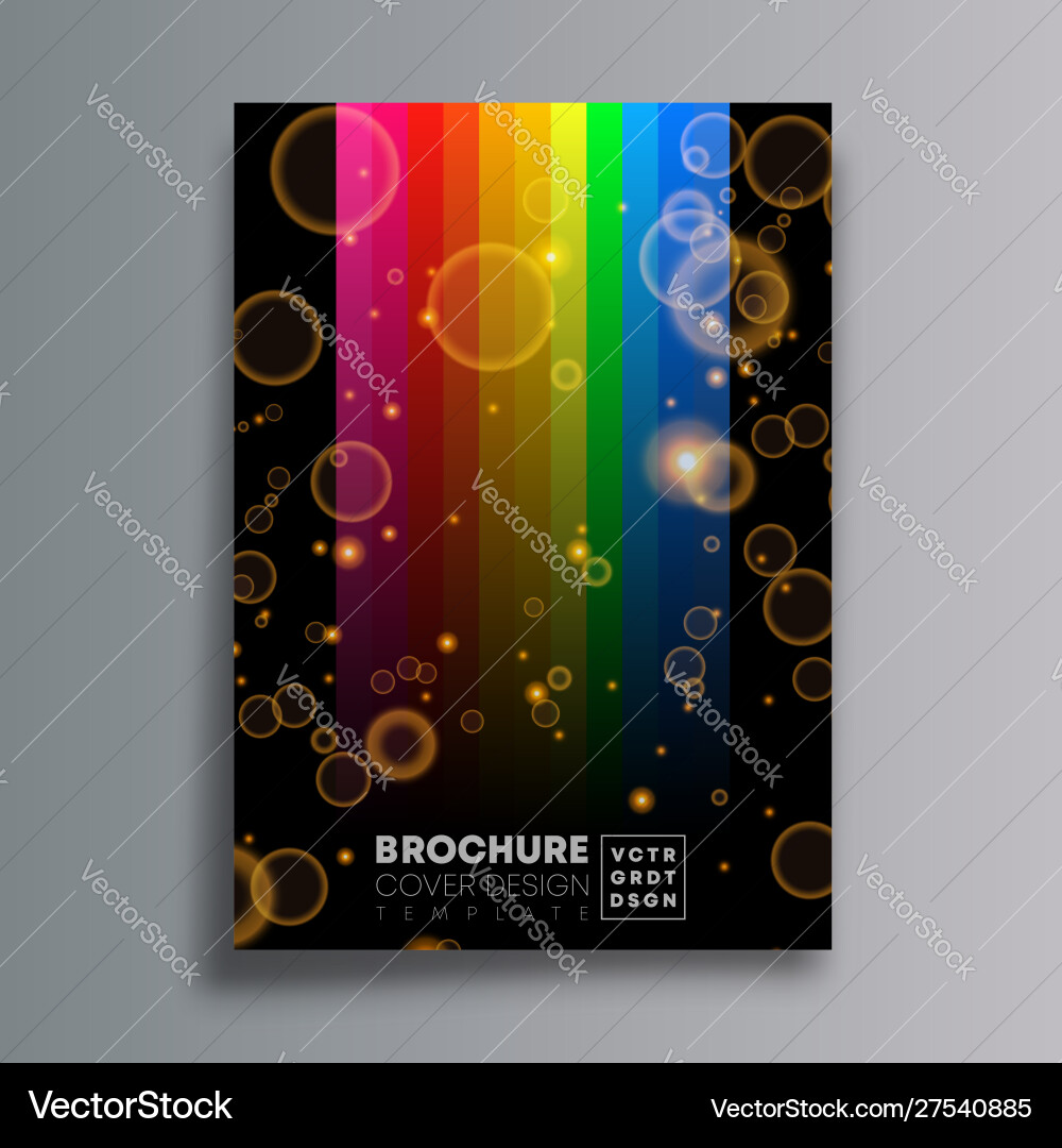 Abstract design poster with colorful gradient Abstract design poster with colorful gradient vector image