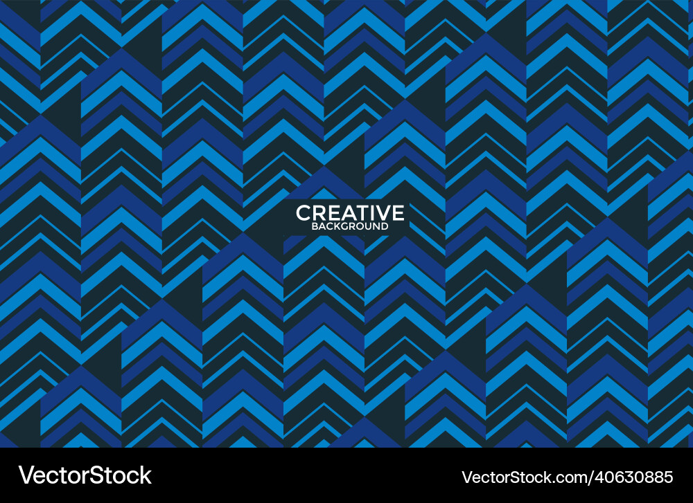Abstract rectangle triangle arrow pattern banner vector image