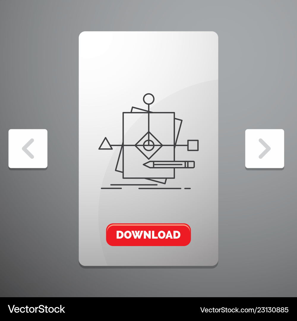 Algorithm business foretelling pattern plan line Algorithm business foretelling pattern plan line vector image