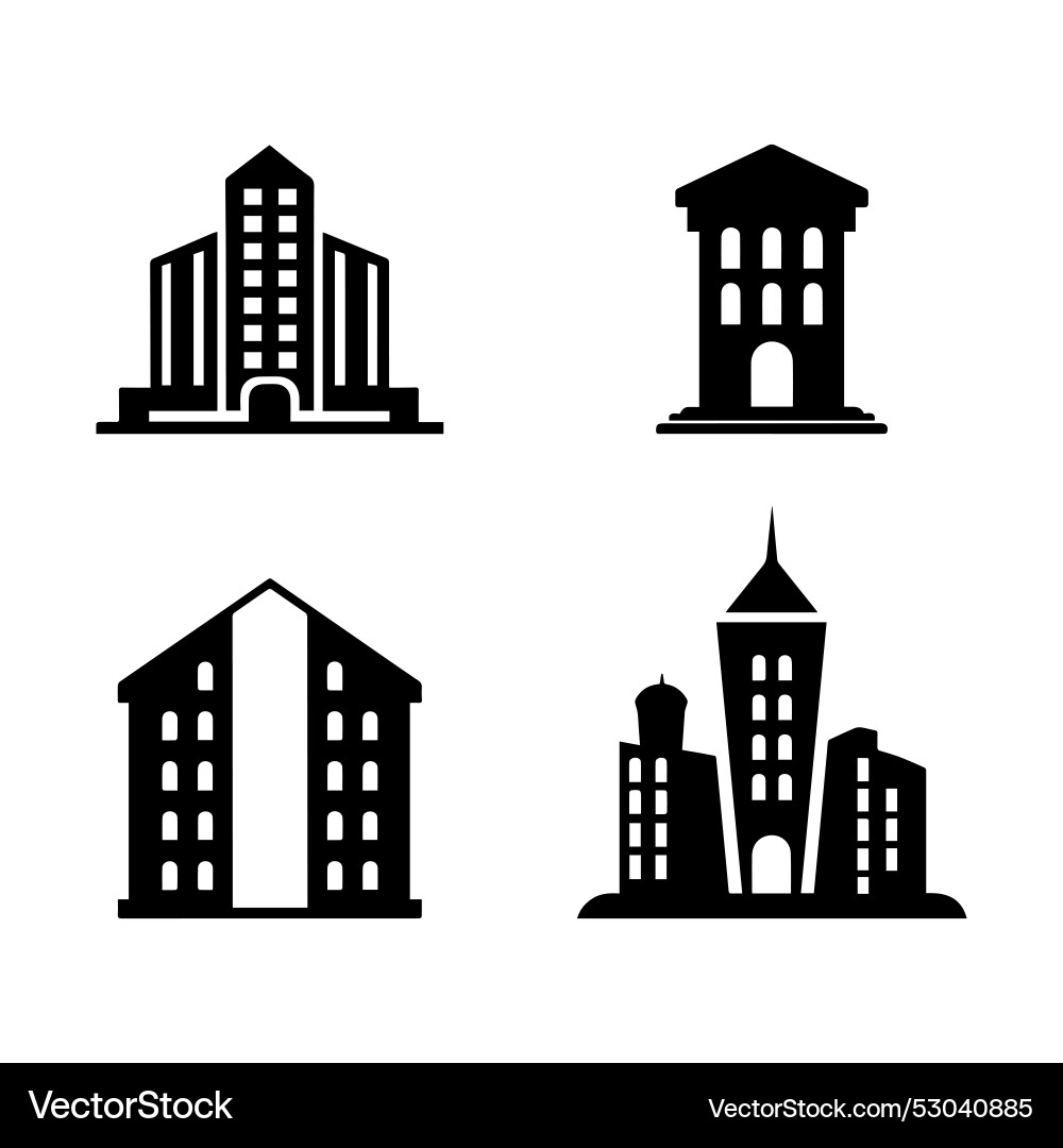 Building icon Royalty Free Vector Image - VectorStock