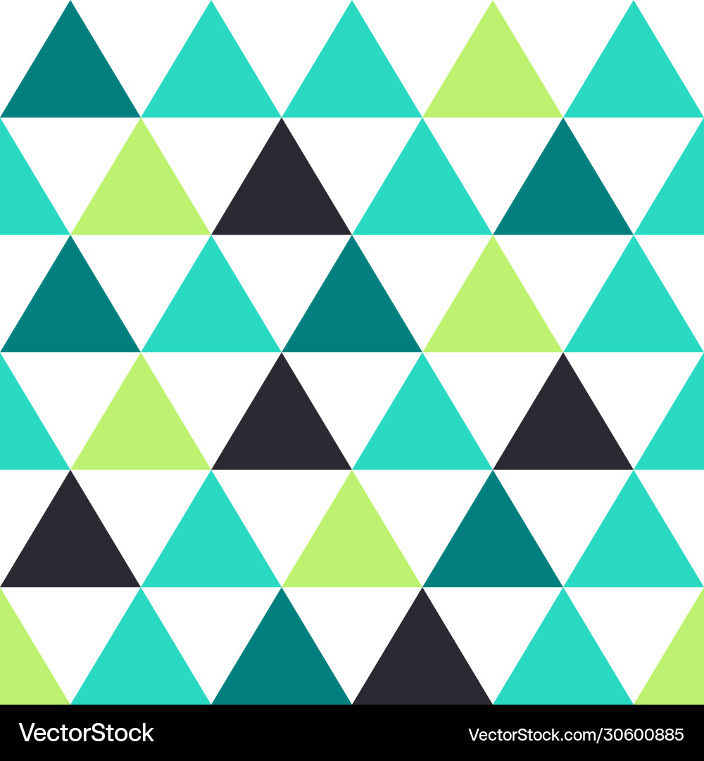 Seamless background pattern with triangles Vector Image