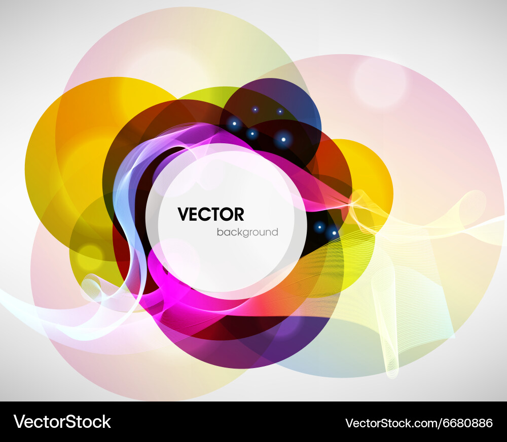 Abstract background in colour vector image
