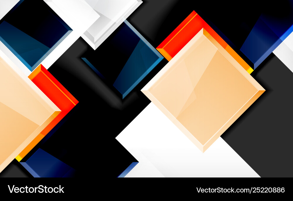 Colorful square and rectangle blocks background Colorful square and rectangle blocks background vector image