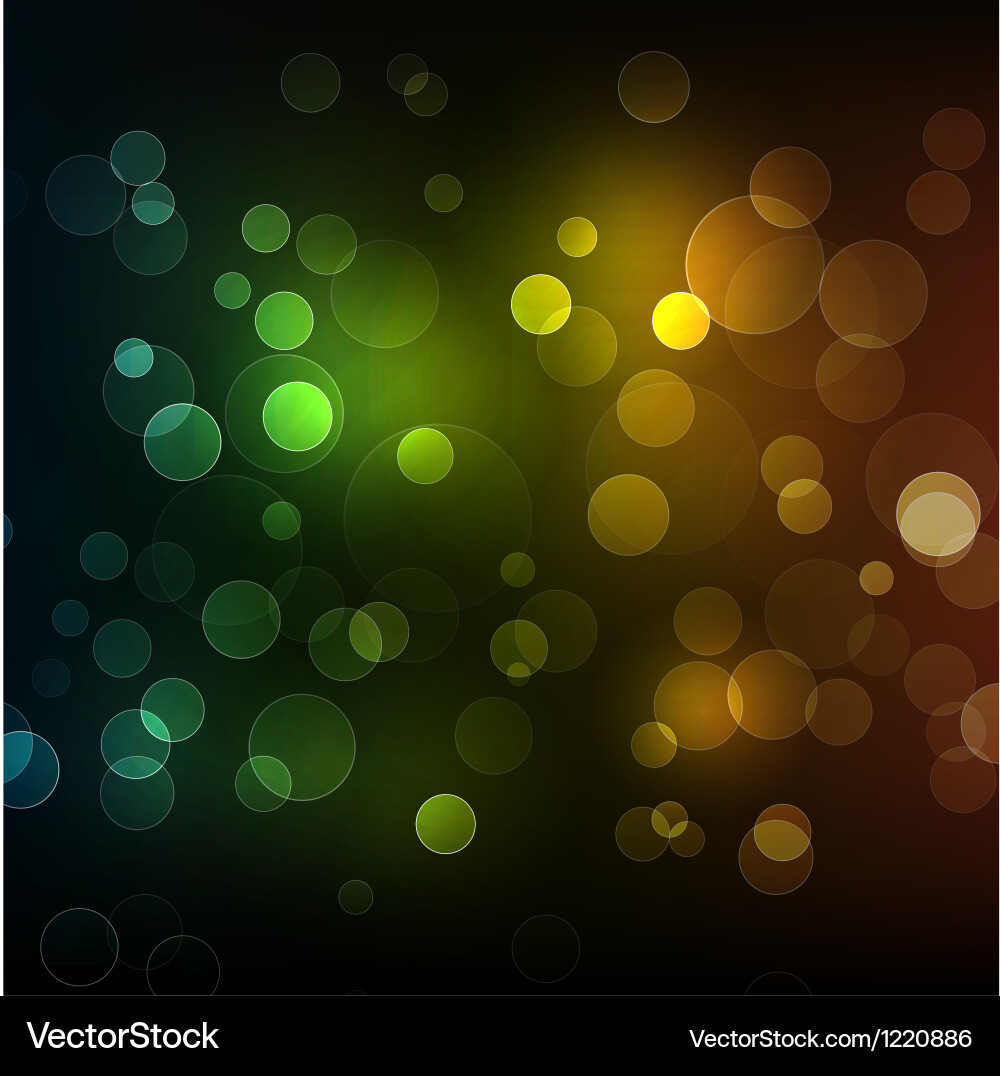Sparkling Bokeh Abstract Lines Vector Image