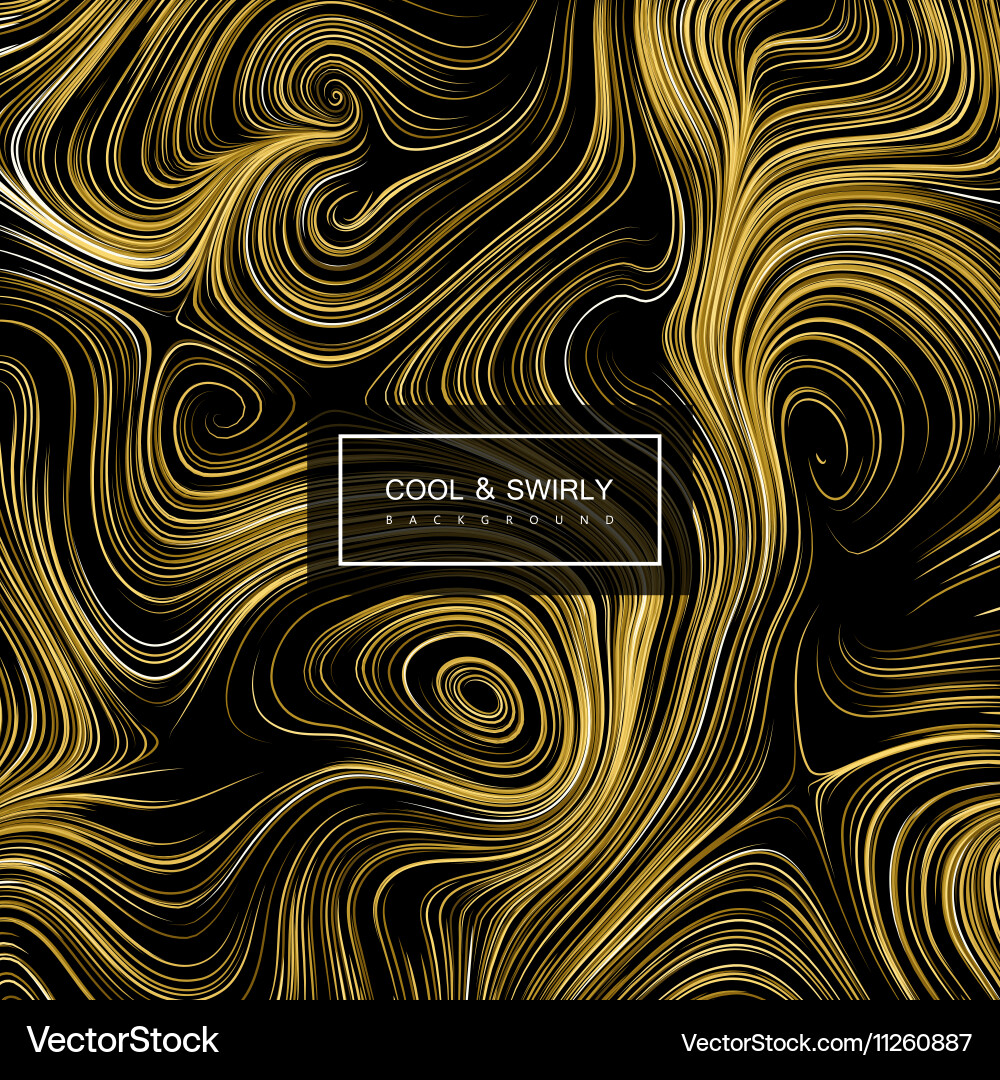 Abstract artistic curl background vector image