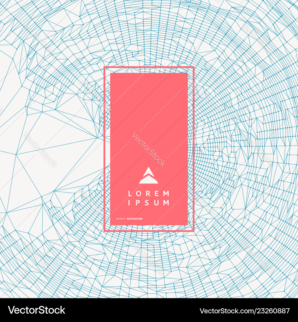 Abstract science or technology background graphic Vector Image