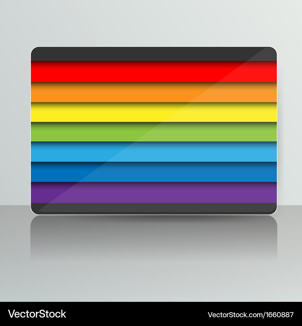 Background with abstract blank for text Vector Image