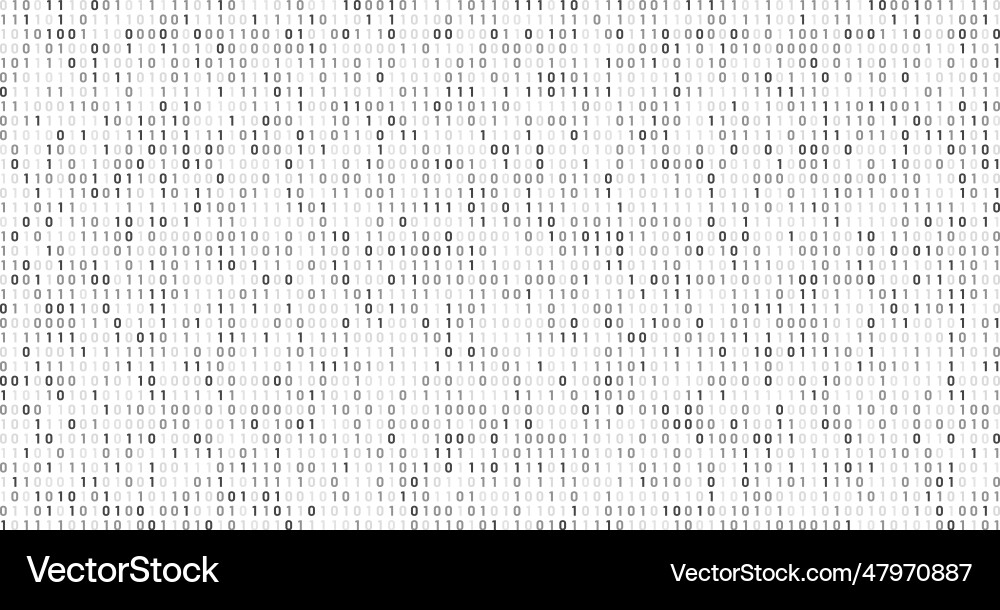 Binärmatrix-Code-Computerdatenstrom digital Binärmatrix-Code-Computerdatenstrom digital vektorbild