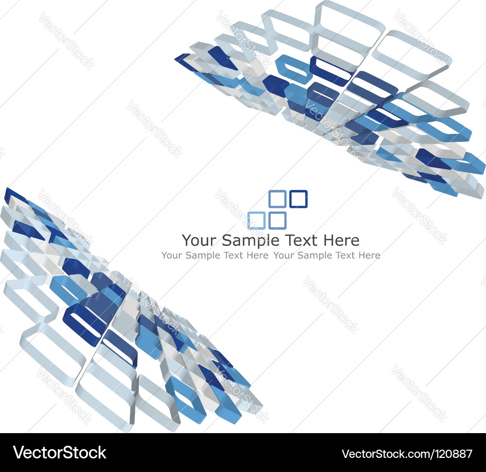 Checked background vector image