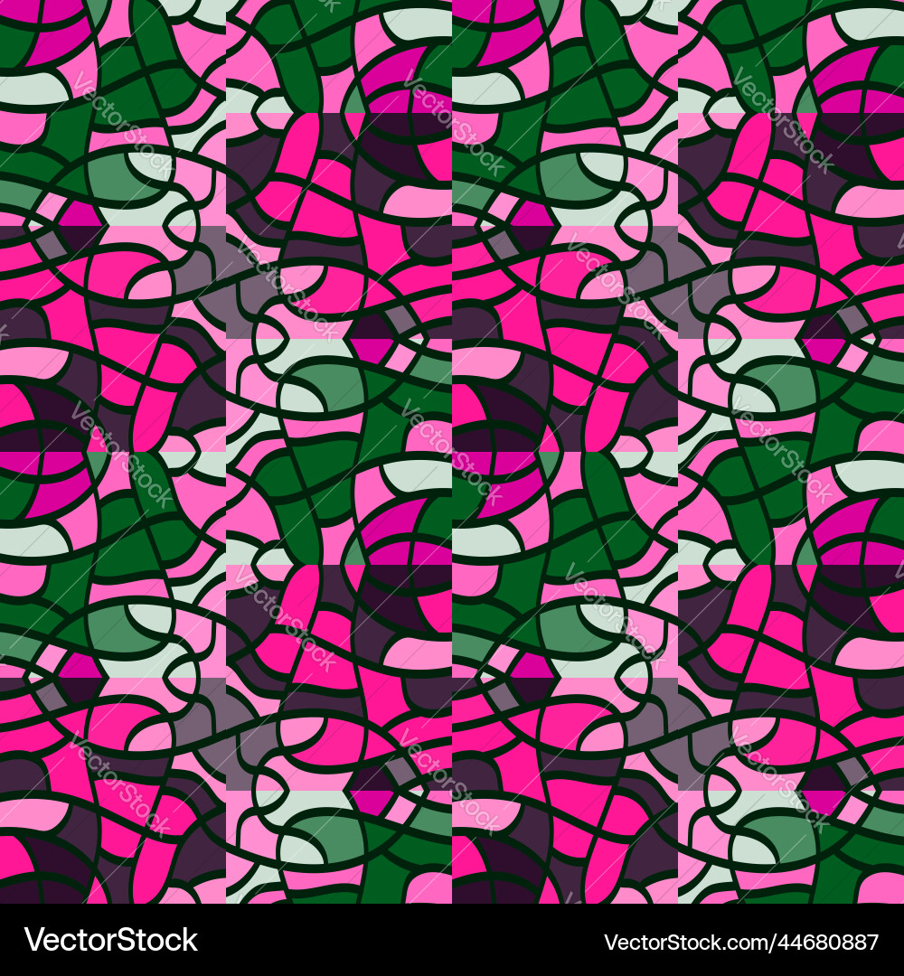Creativef linear mosaic seamless pattern abstract Creativef linear mosaic seamless pattern abstract vector image