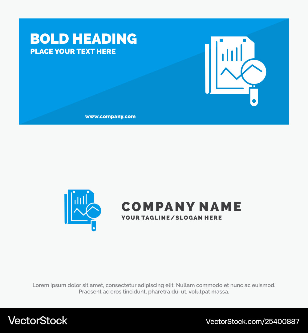 File static search computing solid icon website Vector Image