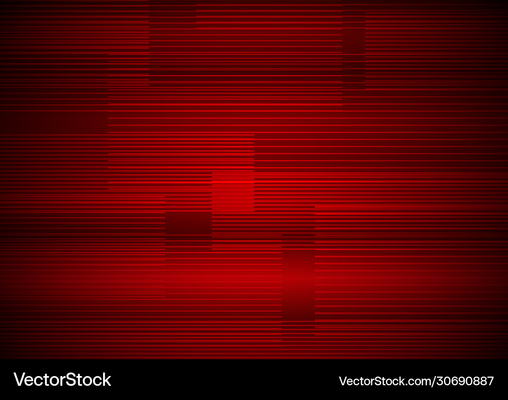 Red Abstract Line Pattern vector image