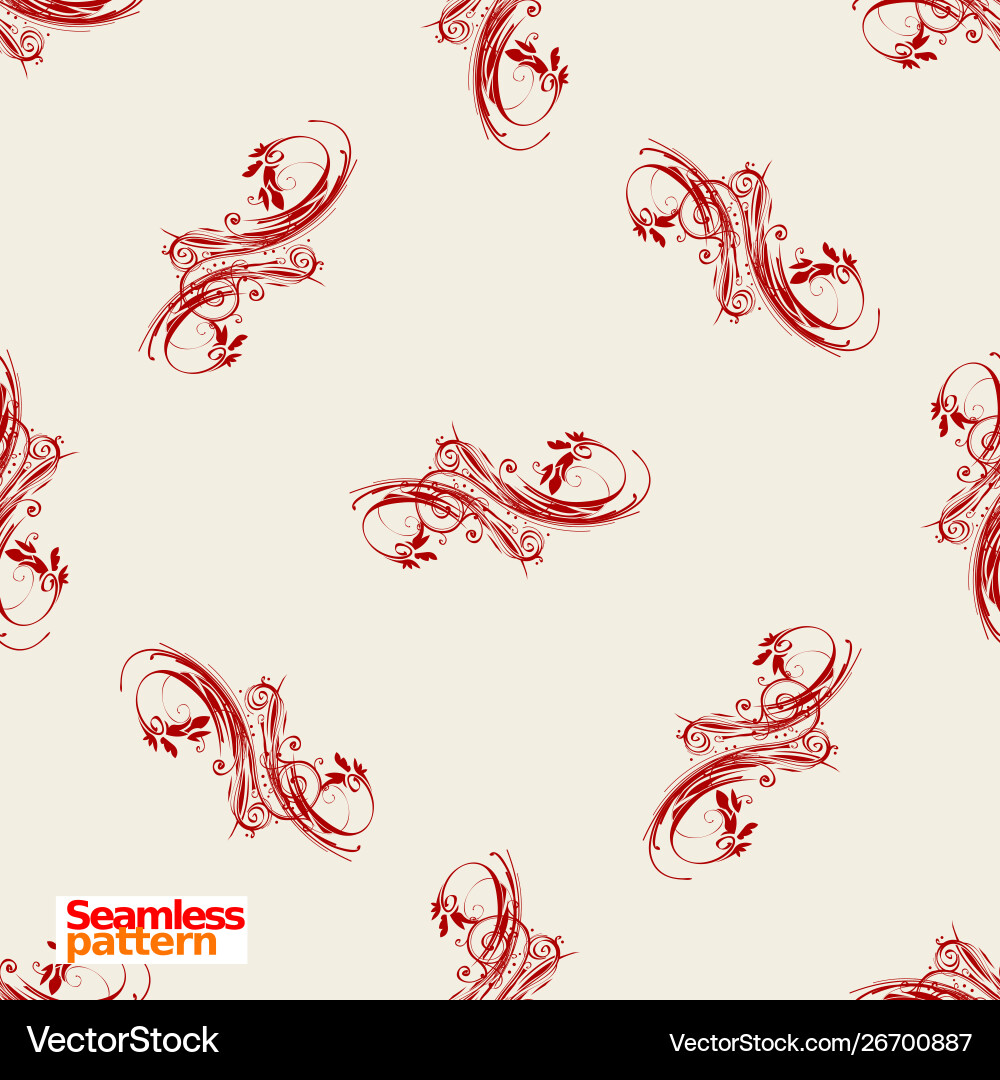 Seamless pattern vector image