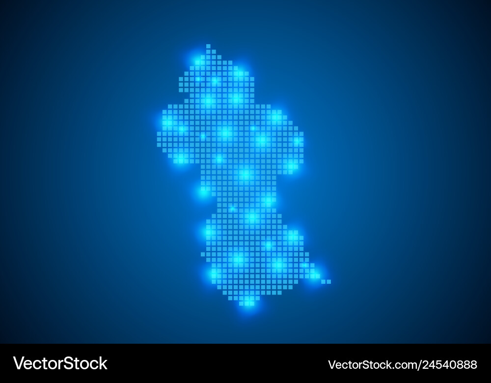 Abstract blue background with map internet line Abstract blue background with map internet line vector image