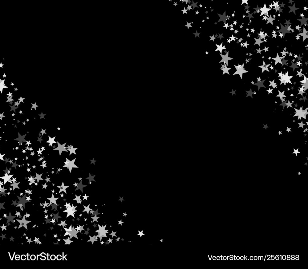 Glitter pattern made stars Glitter pattern made stars Vector Image
