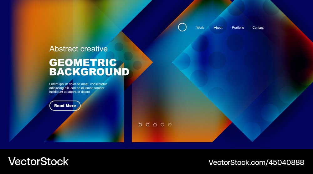 Triangle abstract background Vector Image