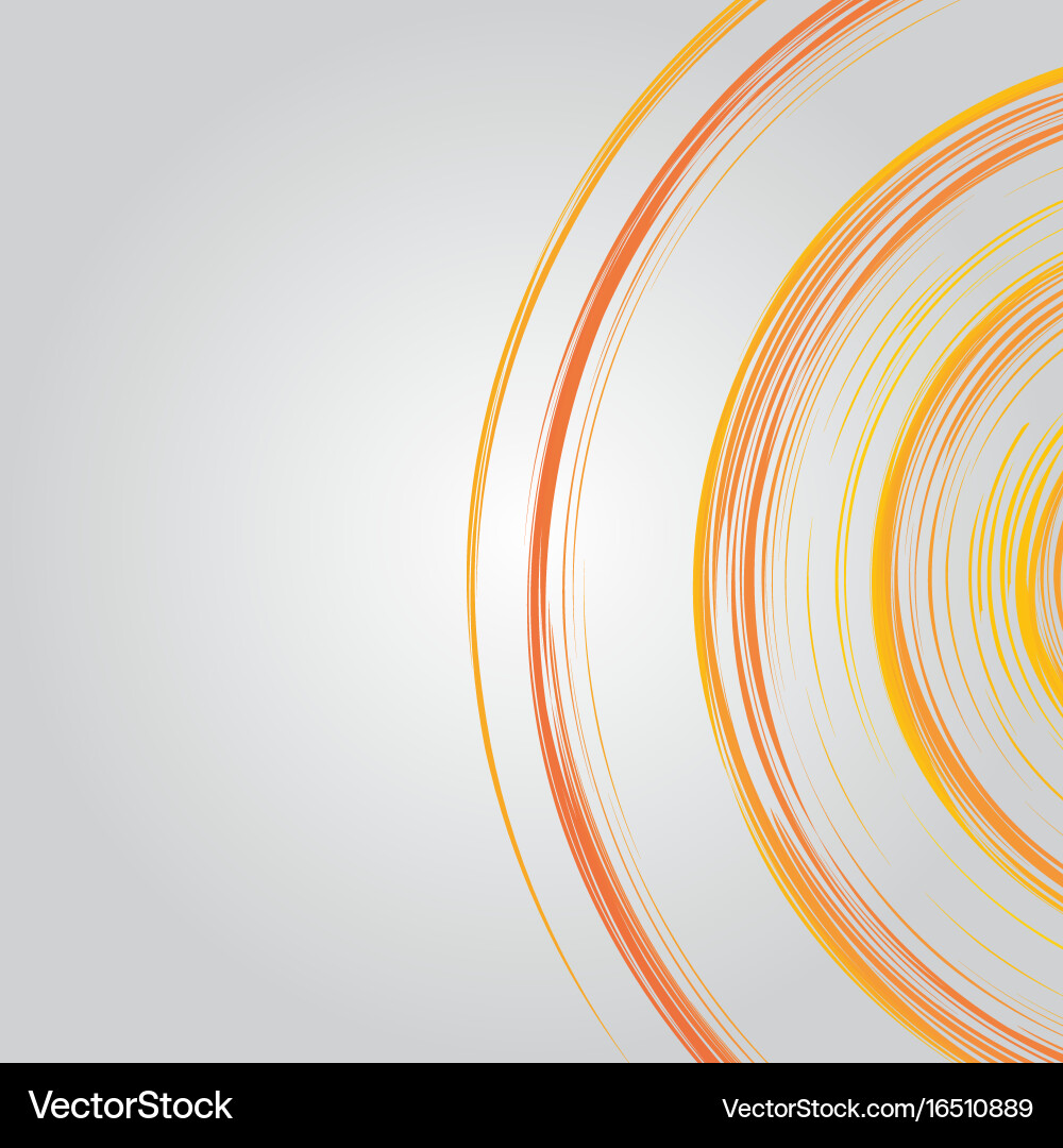 Abstract background with twisted swirles vector image