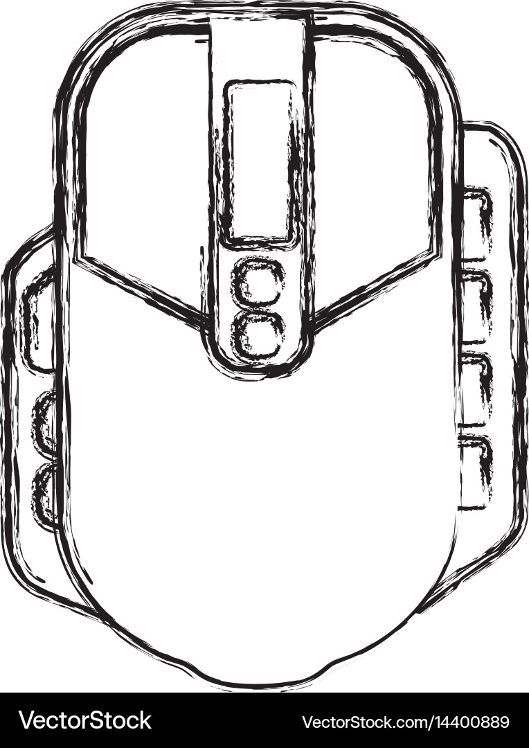 Console gamepad device vector image