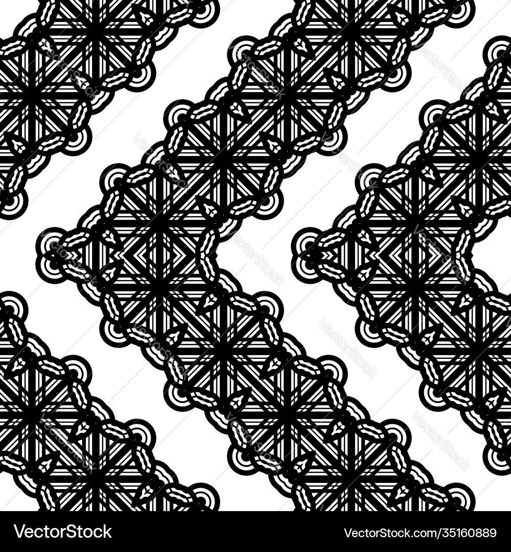 Design seamless zigzag decorative pattern Design seamless zigzag decorative pattern vector image