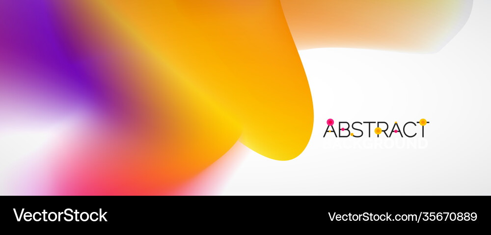 Fluid color gradient abstract background trendy Fluid color gradient abstract background trendy vector image