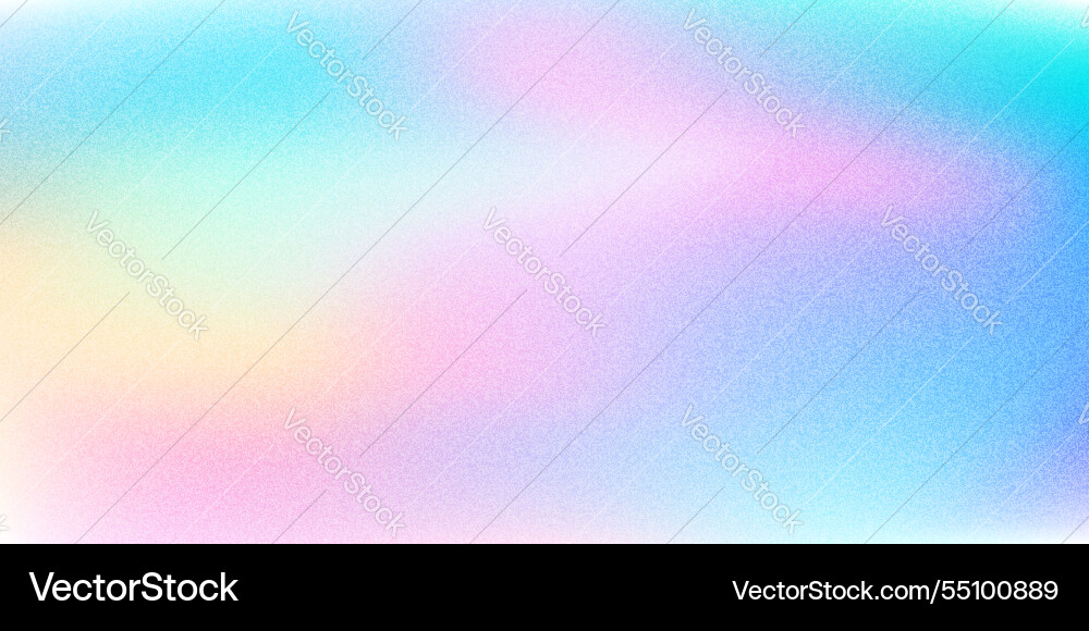 Gritty Color Noise Gradient Background vector image
