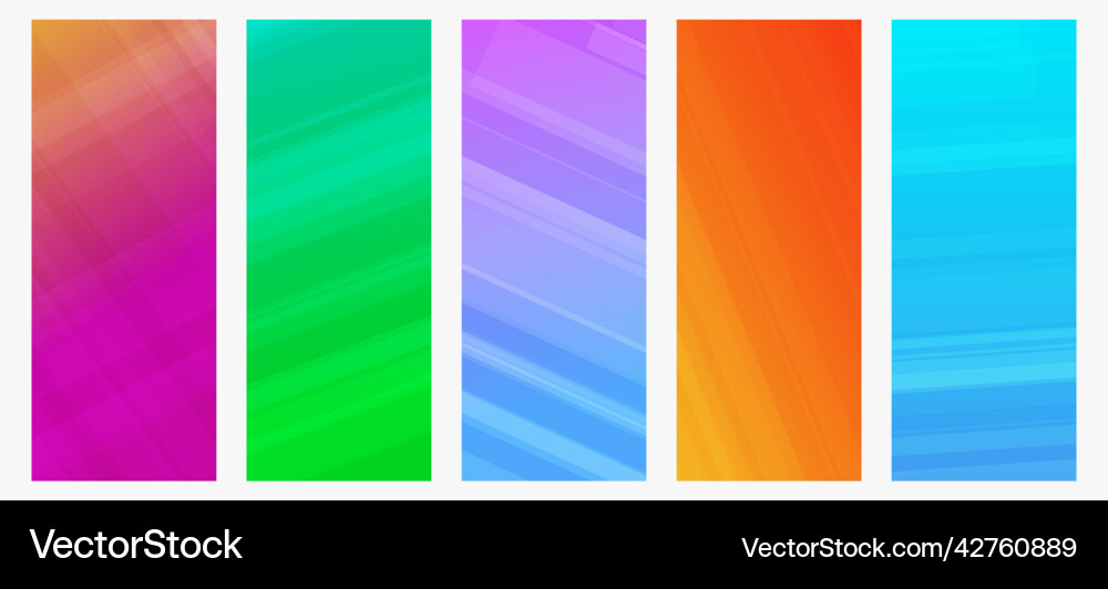 Modern colorful gradient background with lines Modern colorful gradient background with lines vector image