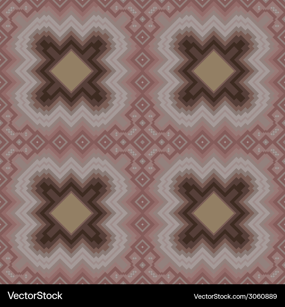 Seamless pattern in cocoa hues vector image