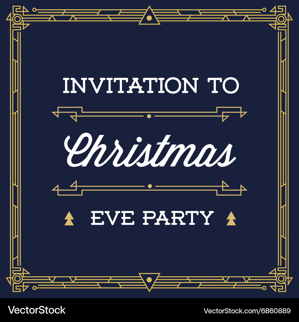 Vintage style invitation for wedding save the day Vector Image