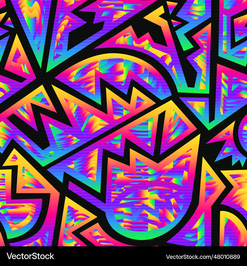 Wavy lines seamless pattern Wavy lines seamless pattern vector image