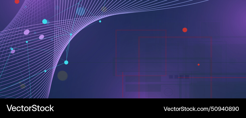 Abstract technology background for science Abstract technology background for science vector image