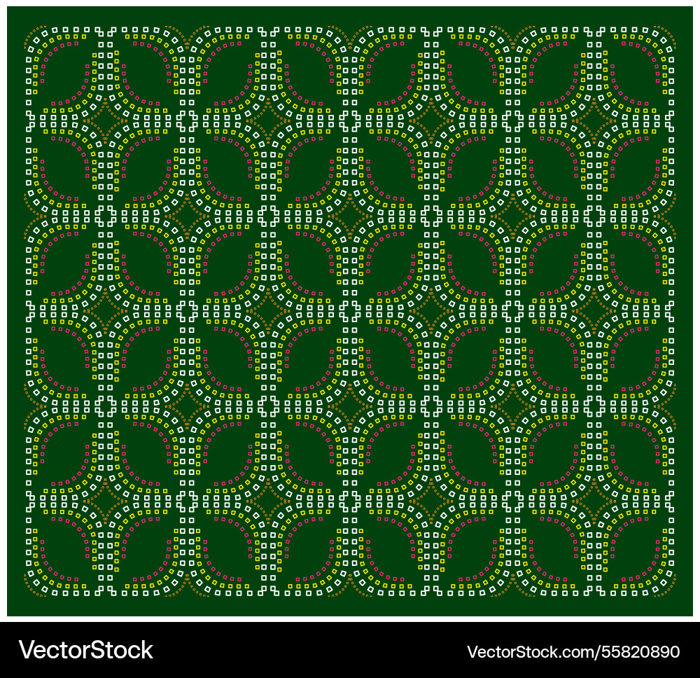 Diamond shape geometric print pattern Diamond shape geometric print pattern vector image