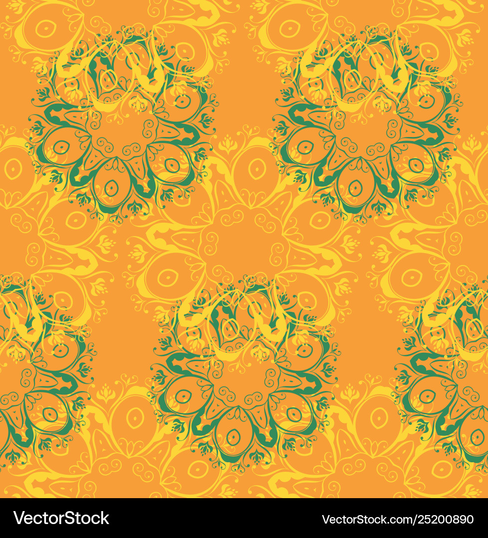 Flourish pattern design Vector Image