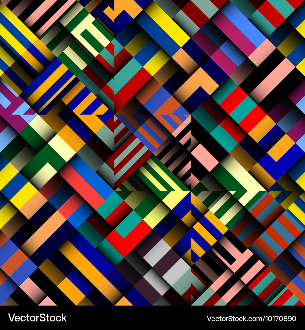 Geometric abstract pattern Vector Image