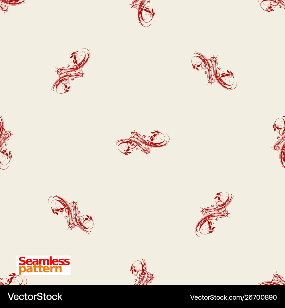 Seamless pattern vector image