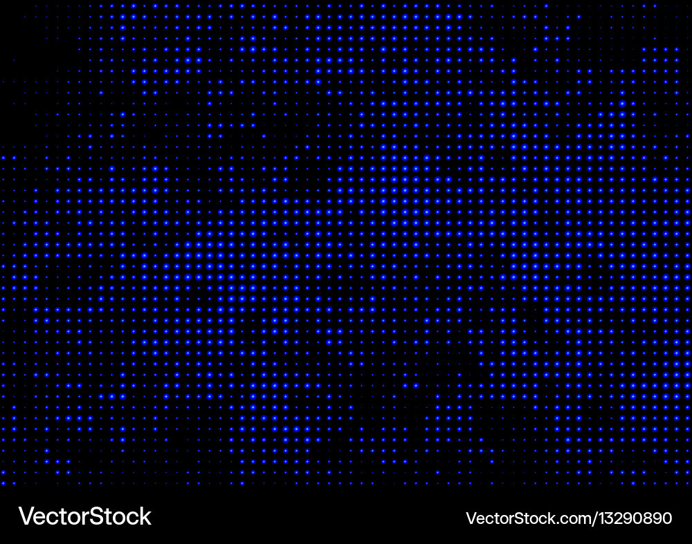 With four halftone patterns Vector Image