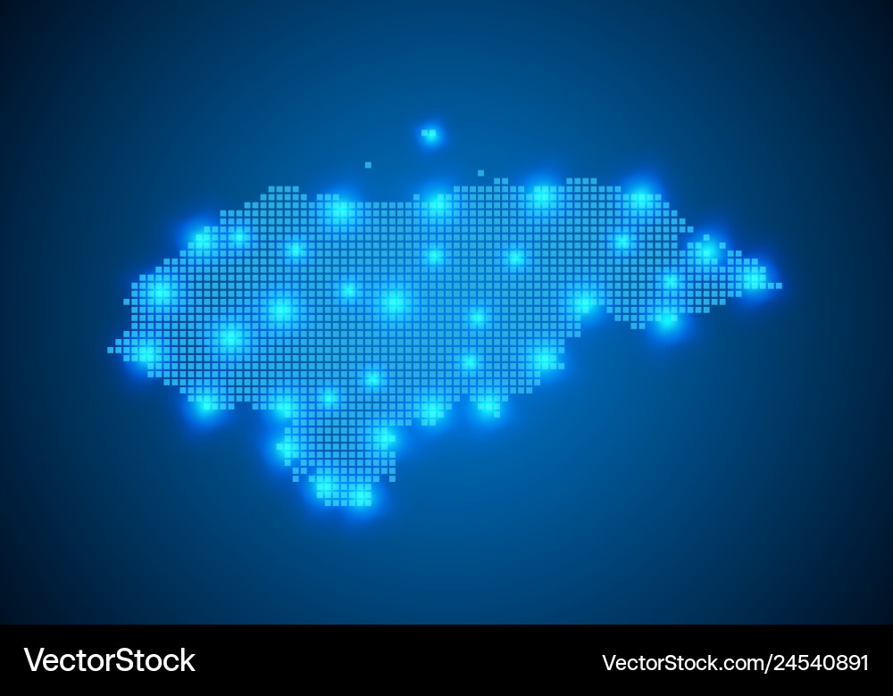 Abstract blue background with map internet line Abstract blue background with map internet line vector image