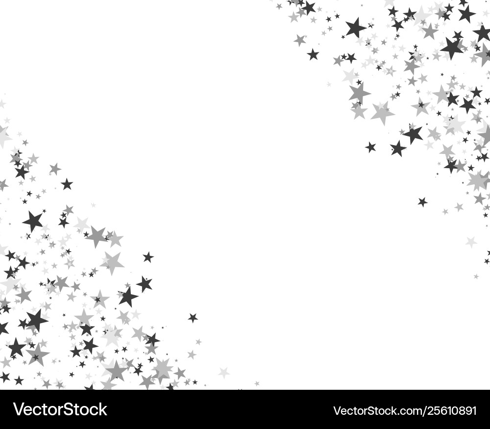 Glitter pattern made stars Vector Image