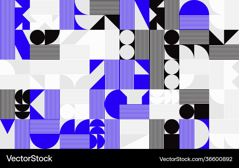 Simple geometric pattern design with basic Simple geometric pattern design with basic vector image