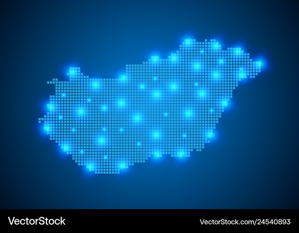 Abstract blue background with map internet line Abstract blue background with map internet line vector image