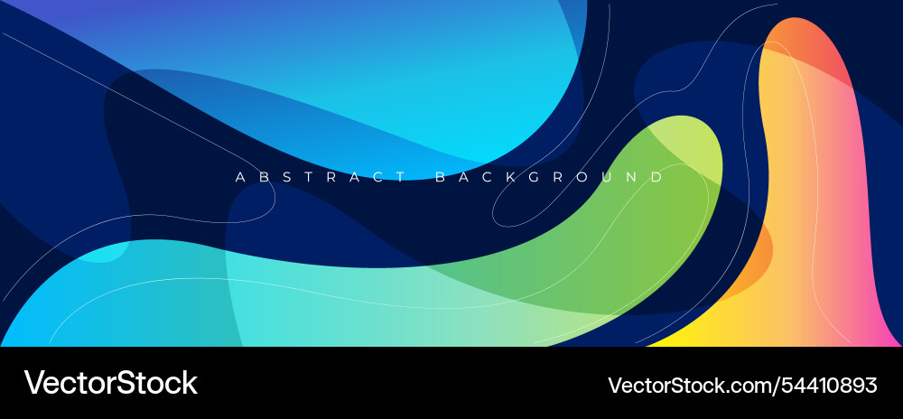 Abstract color gradient fluid background Abstract color gradient fluid background Vector Image