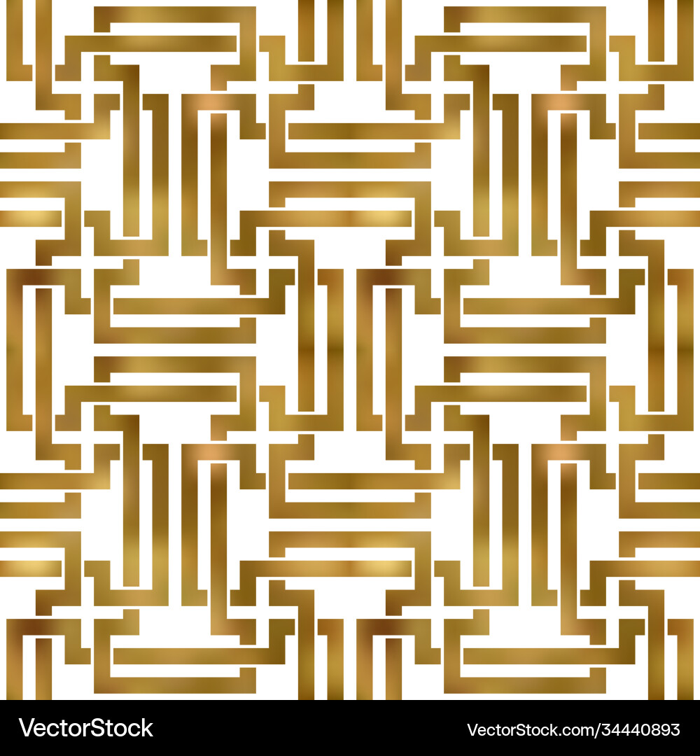 Abstract repeatable pattern background golden Abstract repeatable pattern background golden Vector Image
